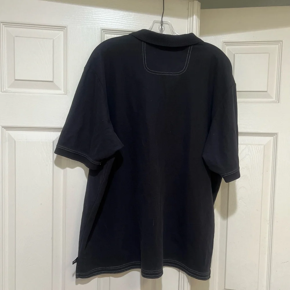 Tommy‎ Bahama Men’s Size XL black Supima Cotton Polo Golf Office Casual summer